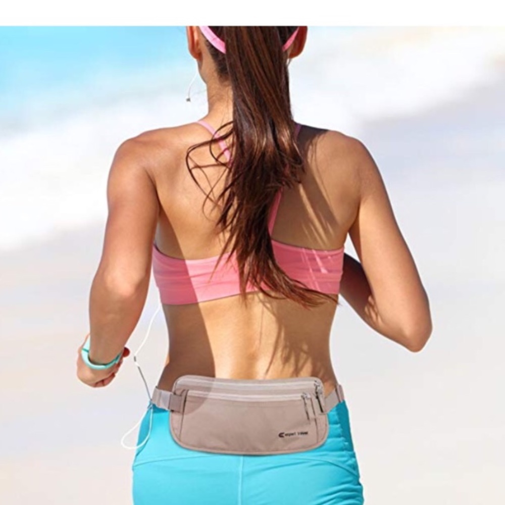 Money Belt with RFID blocking
